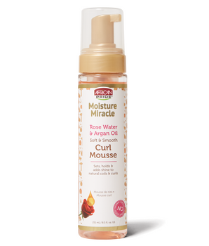 Mousse de rizo de agua de rosas y aceite de argán