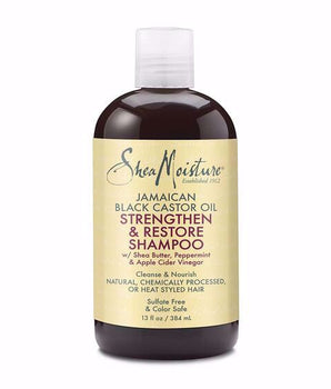 Champú fortificante con aceite de ricino negro jamaicano 13oz