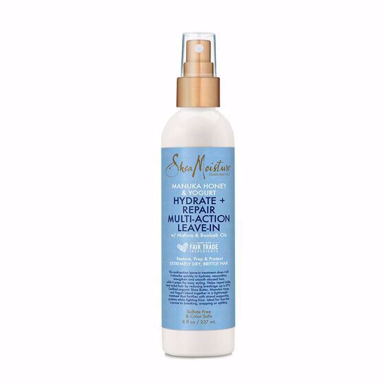 Revitalisant sans rinçage multi-actions - répare et hydrate avec du miel de manuka et du yogourt 8oz