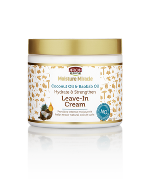 Crema leave-in all'olio di cocco e olio di baobab Moisture Miracle 425g