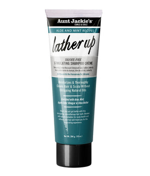 Aunt Jackie's Lather Up - Crema shampoo stimolante con Aloe e Menta 10oz