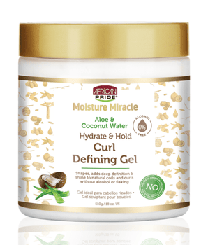 African Pride Moisture Miracle Curl Gel per la Definizione 510g
