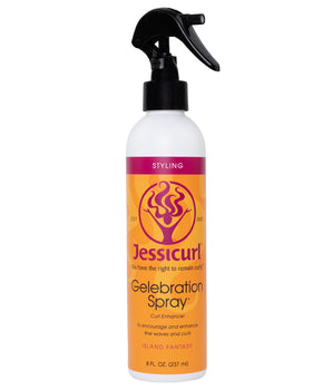 Jessicurl Gelebration Spray - Encourage et améliore les boucles et les vagues fines 237ml