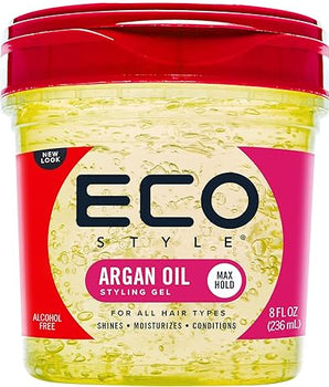 Gel de argán ecológico de 8 oz
