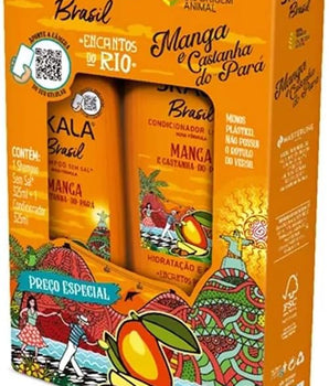 Skala Kit de Champú y Acondicionador de Mango y Nuez de Brasil 2x325ml