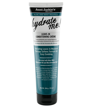 Aunt Jackie's Hydrate Me! Crema hidratante sin enjuague 10oz