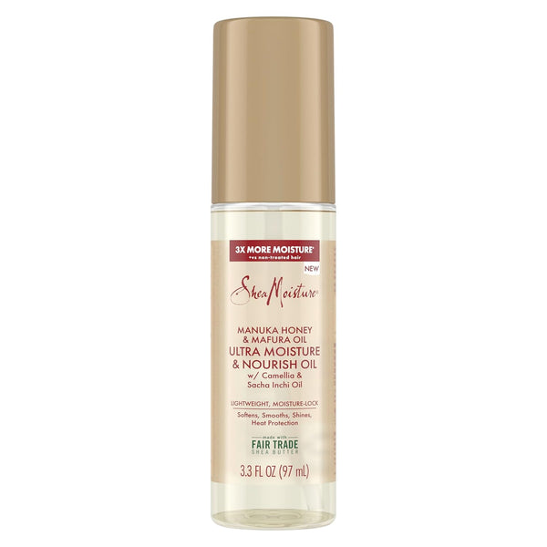 Shea Moisture Manuka Honey & Mafura Oil Ultra Moisture & Nourish Oil 3.3 oz