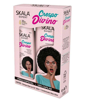 SKALA Kit Champú + Acondicionador Crespo Divino 2x325 ml
